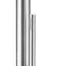 Doccia da Giardino 230x18x42 cm con Miscelatore e Doccetta Sined Sassari Inox satinato