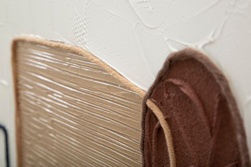 Dipinto su Tela Paint 80x100x2,8 cm Cornice in Legno di Pino Multicolor