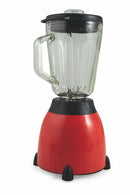 Frullatore Elettrico 500W Bicchiere 1,5 Litri 2 Velocità Kooper Rosso