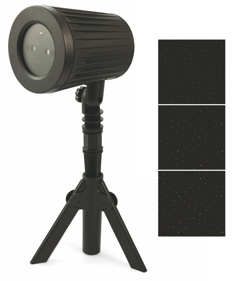 Proiettore Laser 2 Colori 6 Effetti Luci Natalizie da Interno e Esterno e Interno Soriani