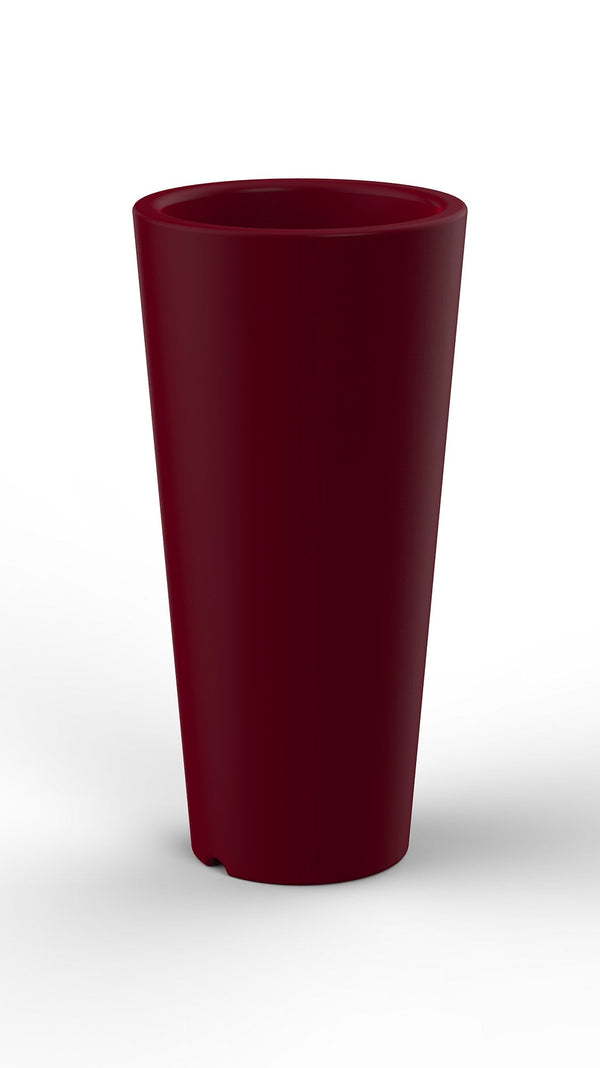 online Vase Ø34x86 cm en résine Arkema Tondo 86 Ruby