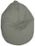 Fauteuil Sacco Pouf en polyester 70x110 cm Ariel Gris Clair