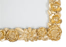 Cornice Mixy 19,3x2,3x24,5 cm in Poliresina e Vetro Oro