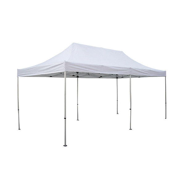 acquista Tonnelle de Jardin Pyramide Pliante 3x6m Couverture PVC U30+ Taddei Matik Blanc