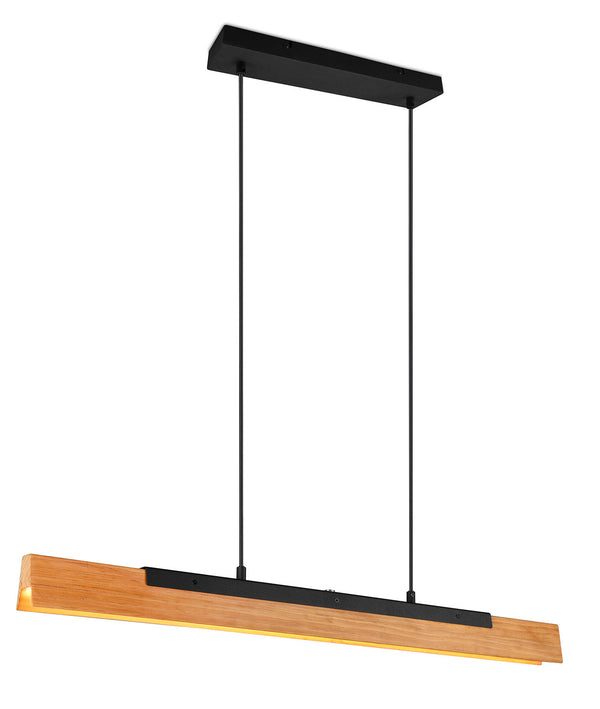 Lampada a Sospensione da Interno a LED in Metallo Nero Opaco sconto