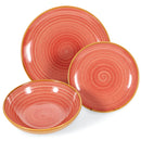 Servizio Piatti 12 Pezzi in Gres VdE Tivoli 1996 Siena