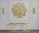 Pannello Super Leaf 109,5x2x110 cm in Ferro Oro
