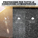 Armadio da Esterno per Attrezzi 106x57x167 cm a 2 Zone con Ripiani Regolabili e Finestra in Legno di Abete Naturale      