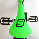 Bicicletta per Bambini 12" Stabilizzatori e Freni Caliper Verde   