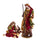 Nativité 2 personnages H38 cm en résine