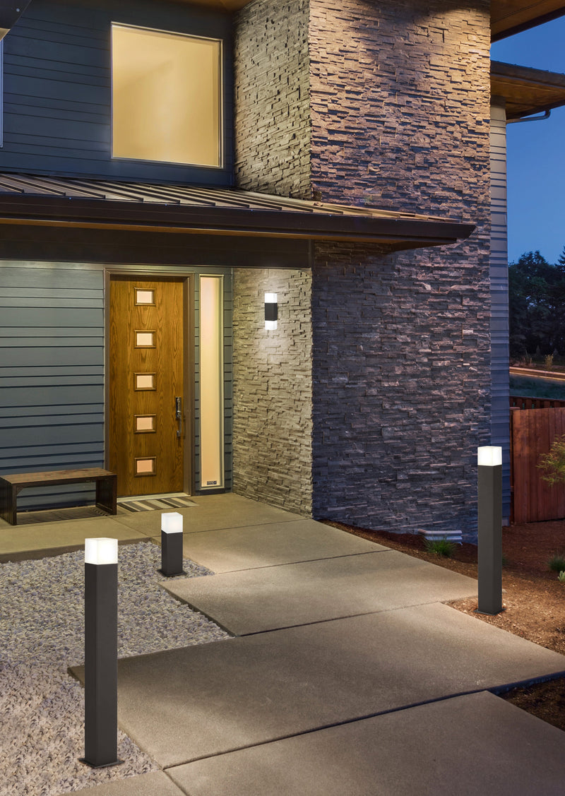 Palo da Esterno a LED in Pressofusione di alluminio Antracite