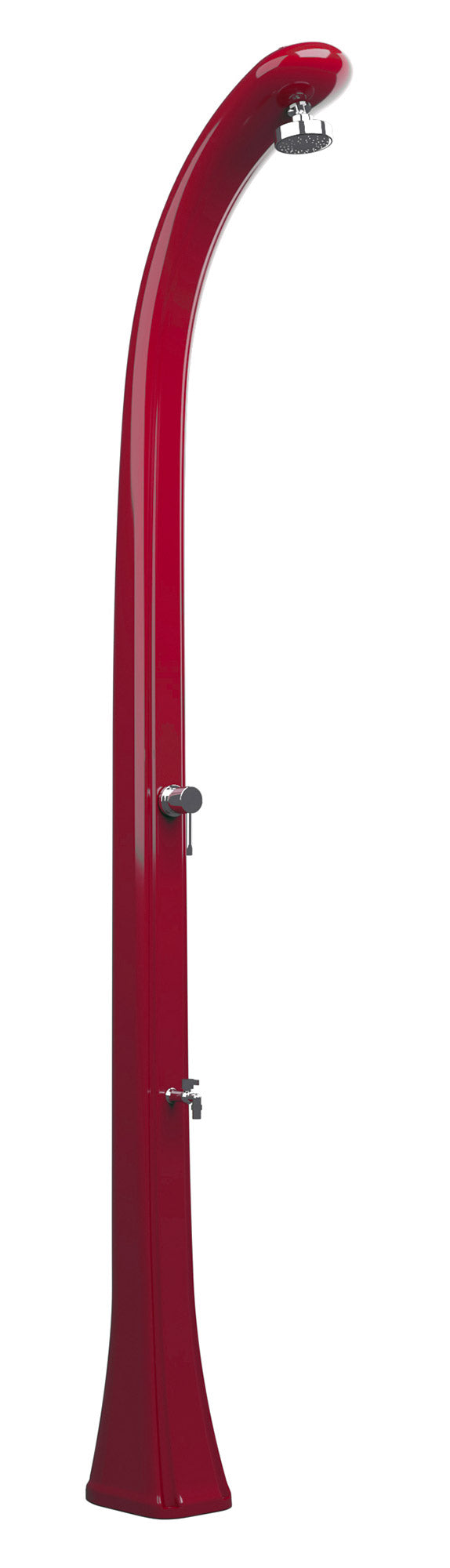 sconto Doccia Solare da Esterno Giardino 20L Miscelatore e Lavapiedi Arkema Happy One Cherry