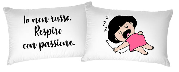 Lot de 2 taies d'oreiller avec impression numérique en coton imprimé 07 prezzo