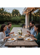 Servizio Set di Posate 24 Pezzi in Acciaio Eme Fast Avorio 18