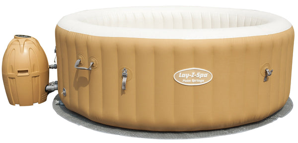 sconto Piscine d'hydromassage chauffée gonflable Ø196cm Bestway Lay-Z-Spa Palm Springs 54129