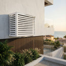 Copri Condizionatore 115x95x67 cm in Alluminio a Parete Big Blade XL Bianco