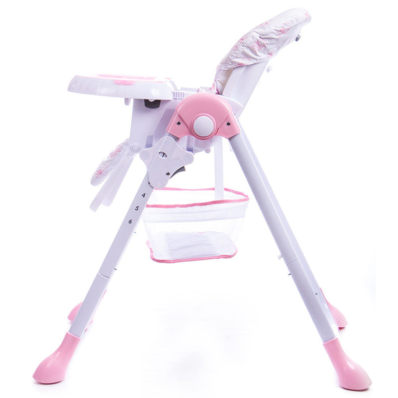 Seggiolone per Bambini 6 Altezze Trupia Yayo Rosa