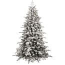 Albero di Natale Artificiale Innevato Galaxy Verde Varie Misure