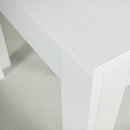 Consolle Allungabile in Legno H76,5x47x90/247cm 4 Allunghe Itamoby Magix Bianco Lucido Classica