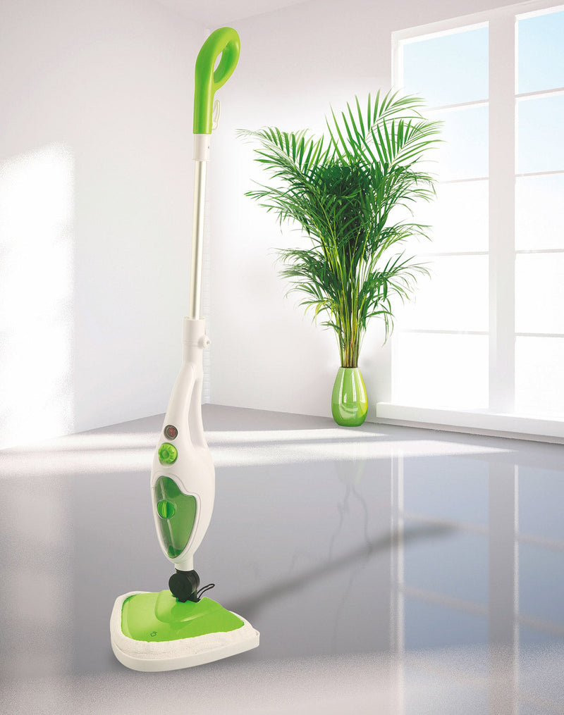 Scopa a Vapore Elettrica Lavapavimenti 1300W Kooper Vaporbella Plus 10 in 1