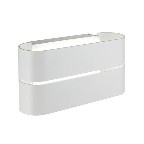sconto Applique LED d'extérieur fermée 12W Sovil Gaia Blanc