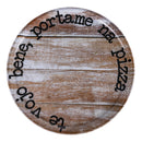 Set 4 Piatti Pizza Ø33x2 cm  in Porcellana VdE Tivoli 1996 Spqr 