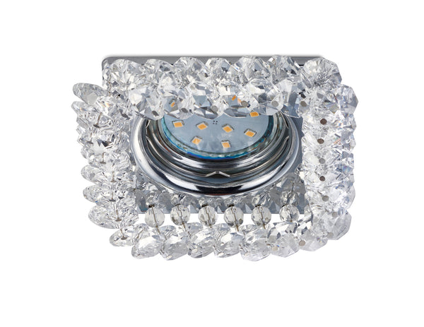 acquista Éclairage encastré intérieur GU10 en métal chromé