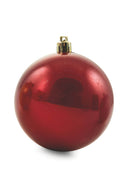 Set 27 Palline Decorative Ø8 cm per Albero di Natale Soriani Rosse Oro e Silver