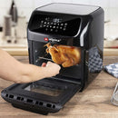 Friggitrice Ad Aria Calda 12Lt Aerofryer Digitale 1800W Frigge Cuoce Senza Olio Alpina