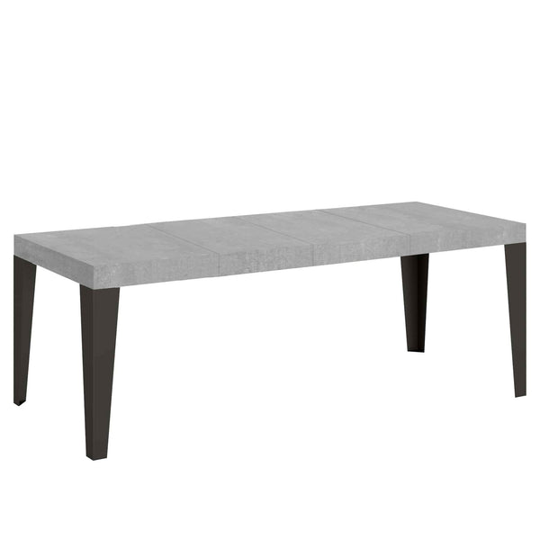 acquista Tavolo Allungabile 160/264x90x77 cm Flame Premium Cemento