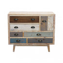 Mobile Damon 90x40x75 h cm in Legno Multicolor