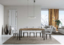  Tavolo Allungabile 160-244x80x77 cm Everyday Quercia Natura 