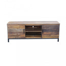 Mobile TV Bridger 150x40x55 h cm in Legno Marrone