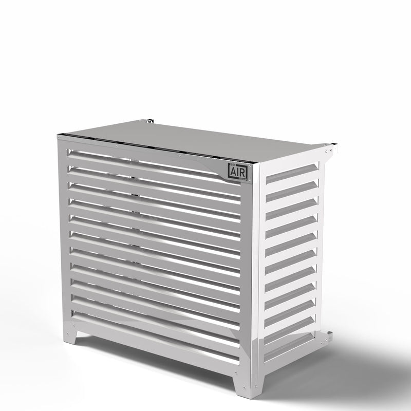 Cover Pompa di Calore 105x65x150 cm installazione a terra vicino la parete Big Blade VL Bianco 