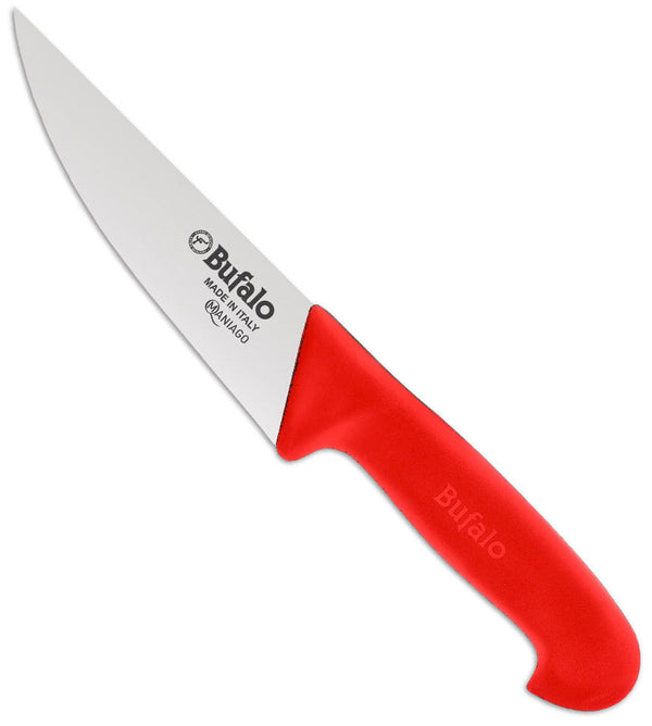 acquista Couteau à éplucher Lame 18 cm Buffalo Emilia S42/18 Manche Rouge