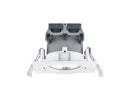 Illuminazione da Incasso da Interno a LED in Metallo Bianco Opaco