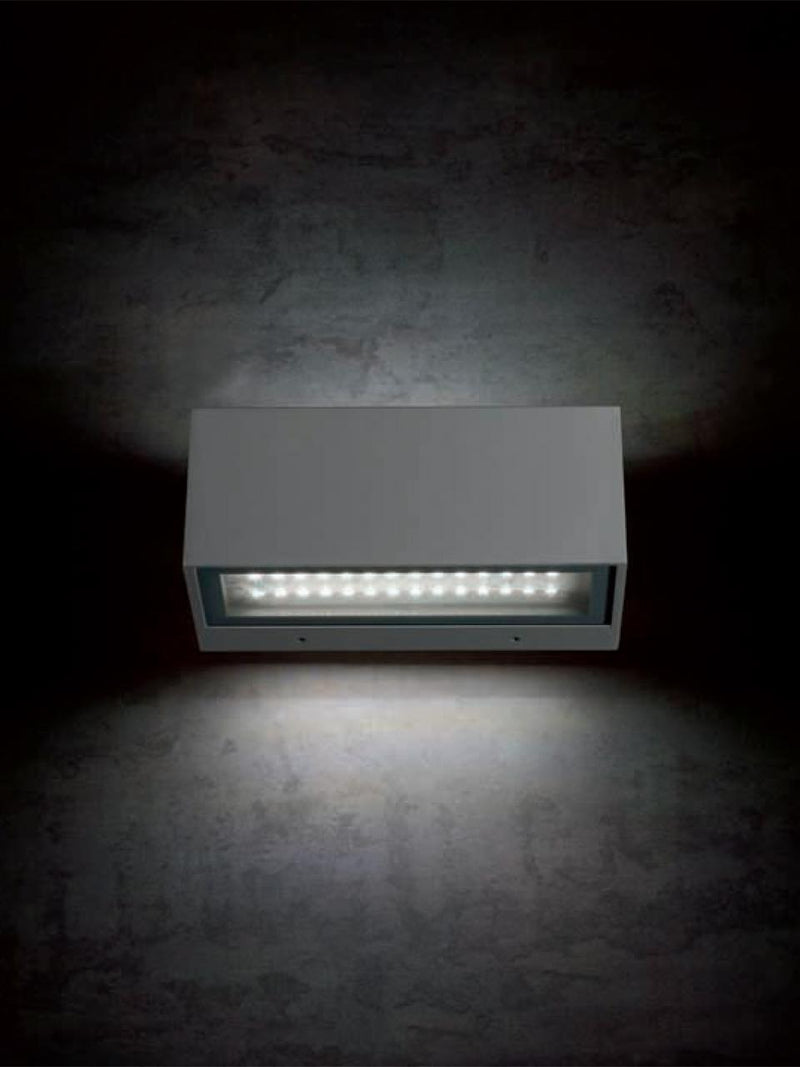 Applique da Esterno a LED 13W+13W 4000K Sovil Bianco