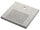 Base Carrée 40x40x4 cm pour Fontaines avec Petite Virole en Ciment Belfer 42/BSE/8 Gris