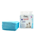 Set 80 Tappetini Assorbenti Profumo Lavanda 60x60 cm in Poliestere Bianco/Azzurro