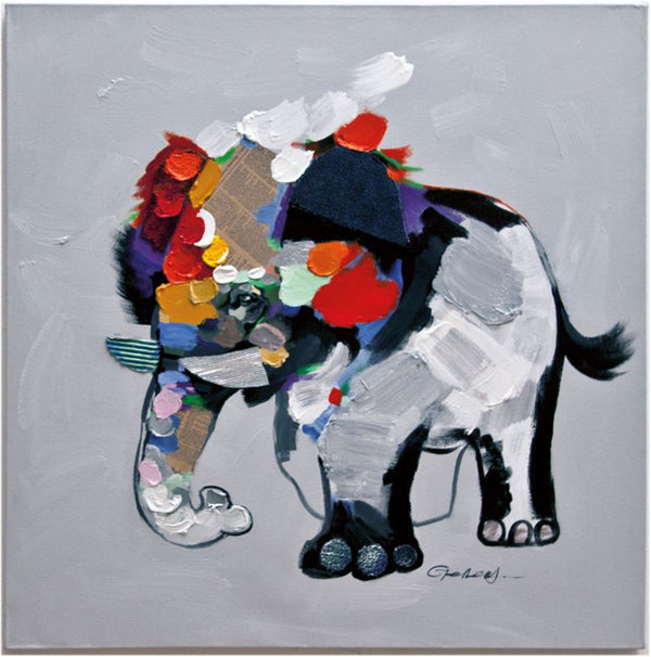 Peinture à l'huile sur toile. avec la technique de la spatule sur le cadre en bois Dreams acquista