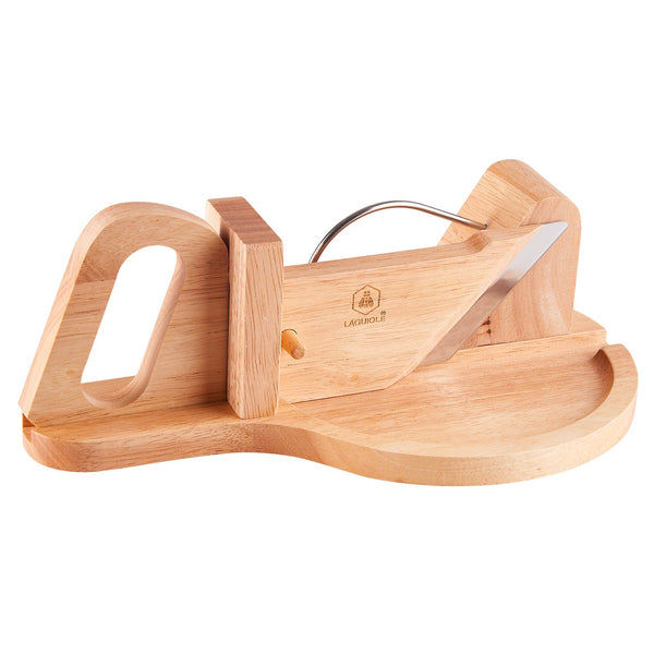 sconto Affettatrice Manuale 30,2x19,1x12,0 cm per Salumi in Legno Naturale