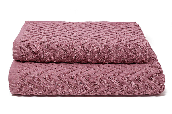 Ensemble Serviettes Invités Éponge + Lingette Vinaceo Sally ZigZag acquista