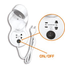 Asciugacapelli Phon a Pistola 1500W Vama Elegant Pro Shaver Bianco