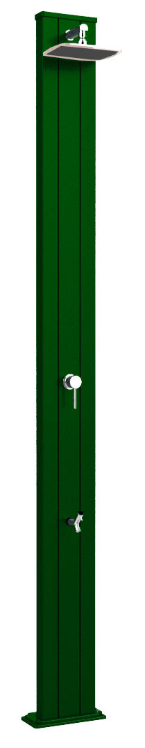 Doccia da Esterno Giardino Miscelatore e Lavapiedi Arkema Spring S Verde prezzo