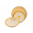 Servizio Piatti 18 Pezzi in Gres Villa d'Este Valentine