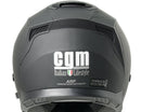 Casco Integrale per Scooter Visiera Lunga CGM Osaka 506A Nero Opaco Varie Misure