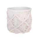 Set 2 Contenitori Decorativo Ø 18 H 16 cm