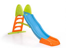 Scivolo per Bambini 253x80x140 h cm in Plastica Multicolor