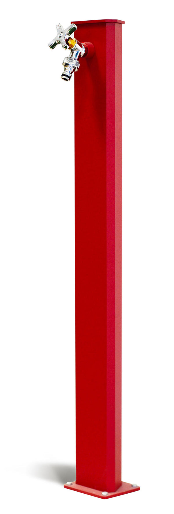 sconto Fontana da Giardino con Rubinetto in Acciaio e Alluminio Cork Rosso Rubino