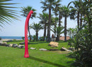 Doccia Solare da Giardino 28L Miscelatore Temporizzato Arkema Happy Beach Blue Ocean